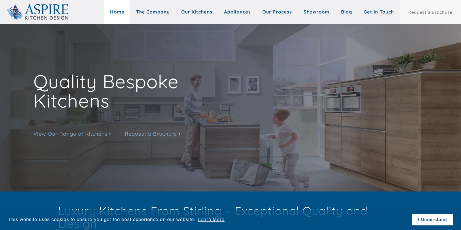 Preview of http://www.aspirekitchendesign.co.uk