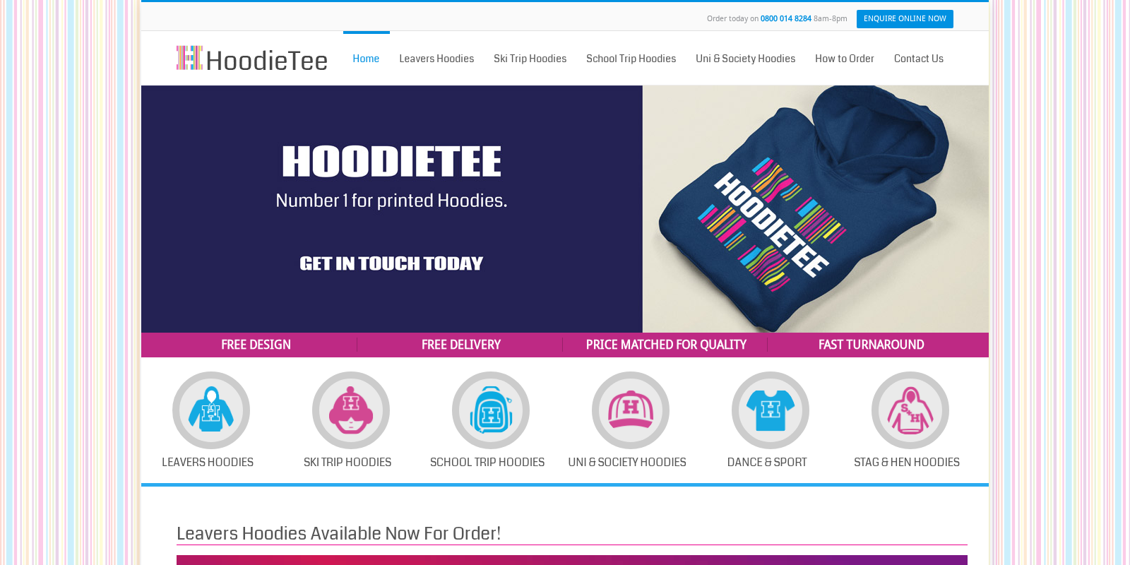 Preview of http://www.hoodietee.co.uk