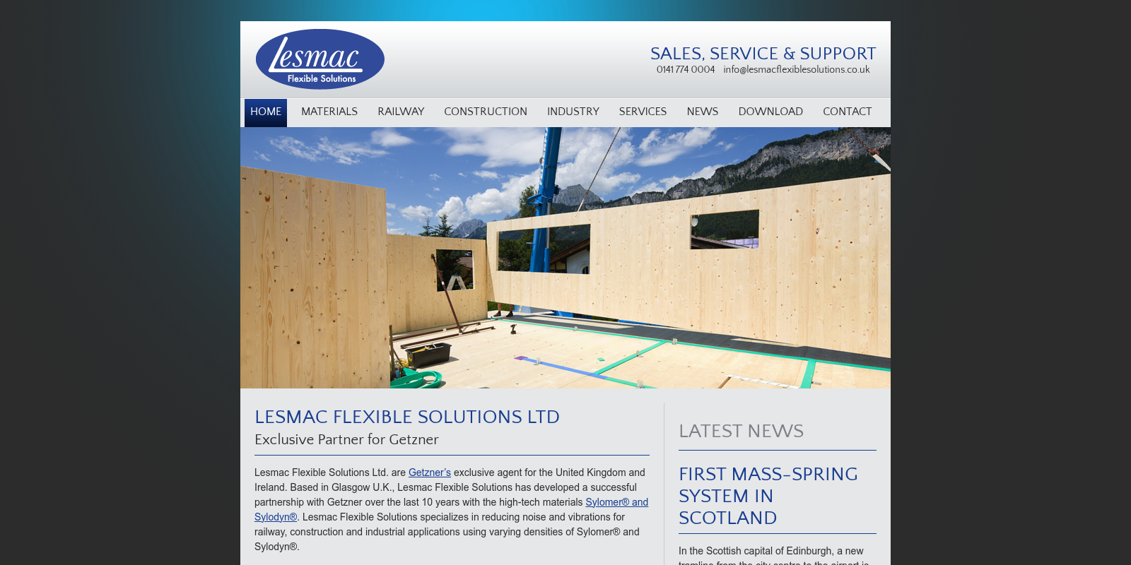 Preview of http://www.lesmacflexiblesolutions.co.uk/