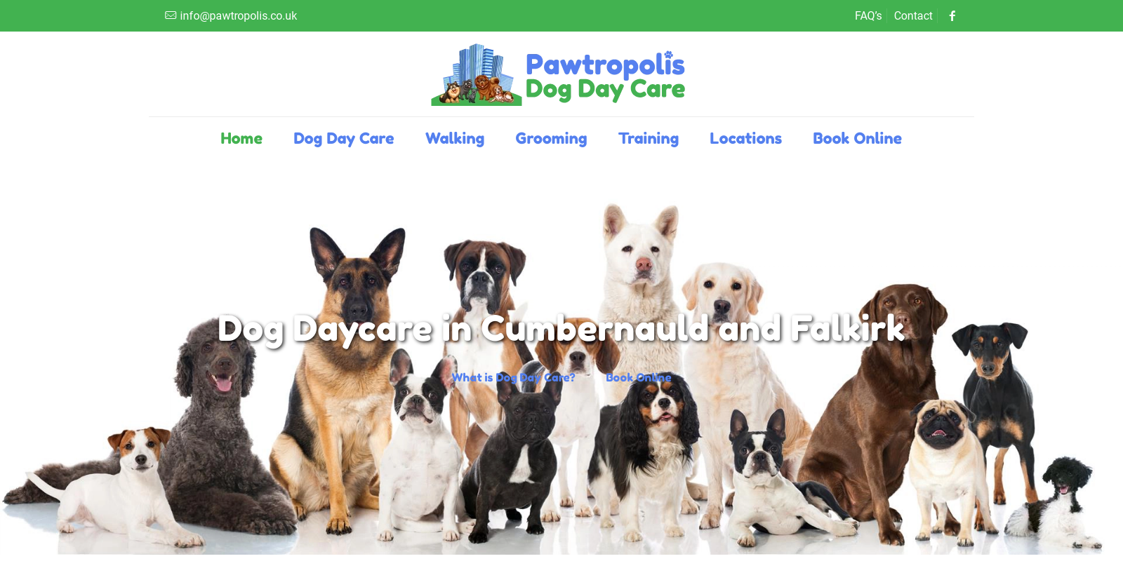 Preview of http://www.pawtropolis.co.uk