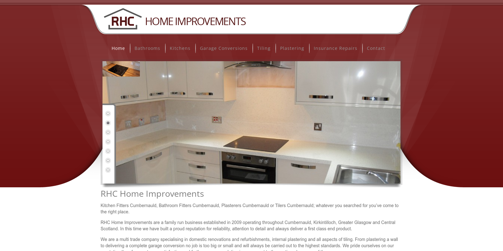 Preview of http://www.rhchomeimprovements.co.uk