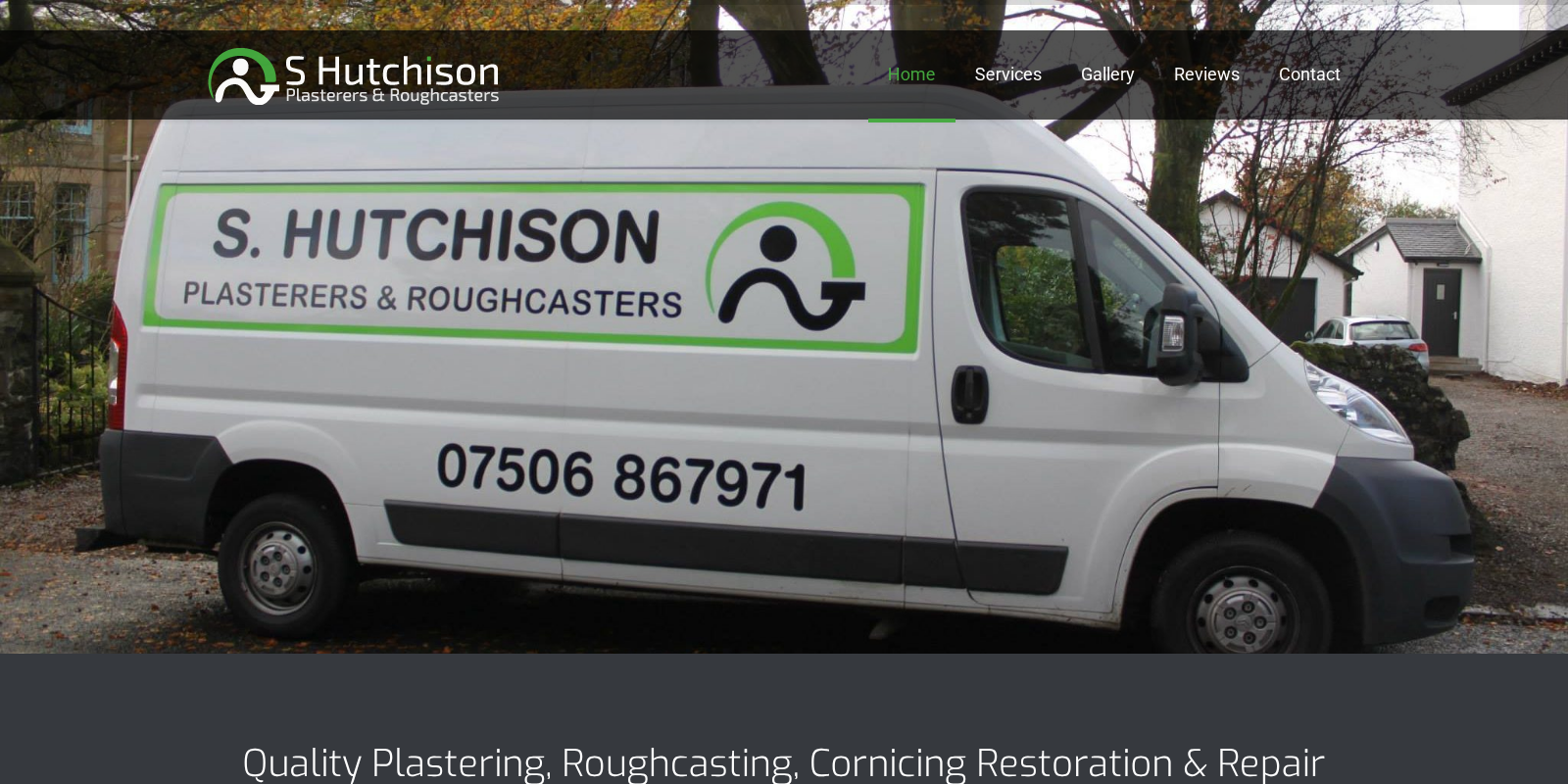 Preview of http://www.shutchisonplasterers.co.uk/