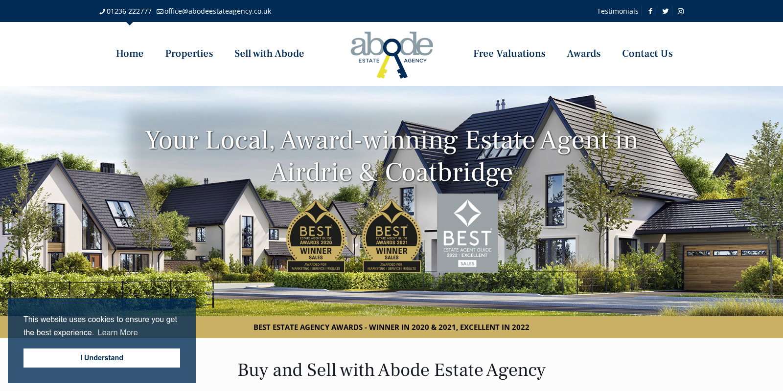 Preview of https://www.abodeestateagency.co.uk