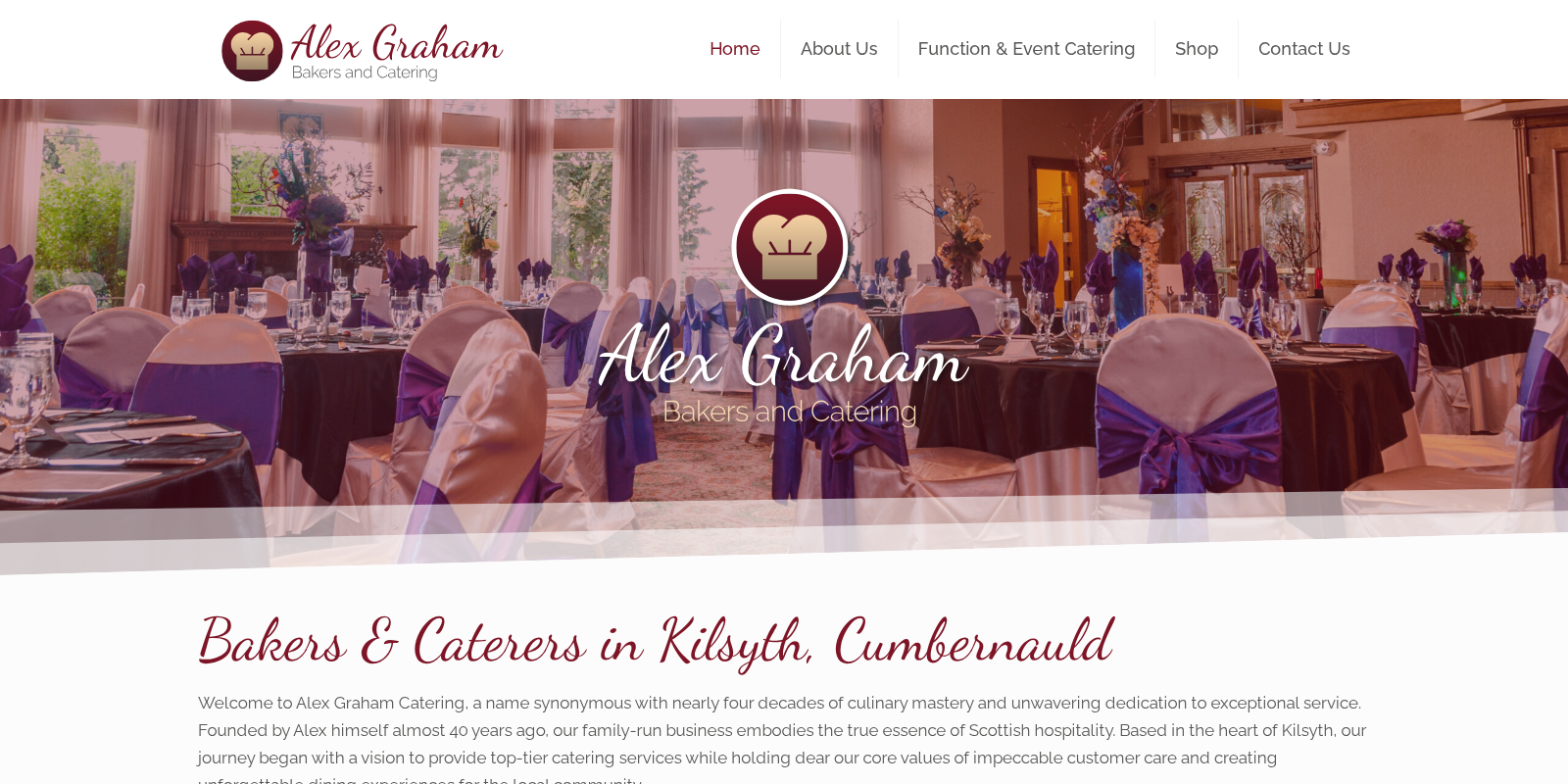 Preview of https://www.agrahamcatering.co.uk/