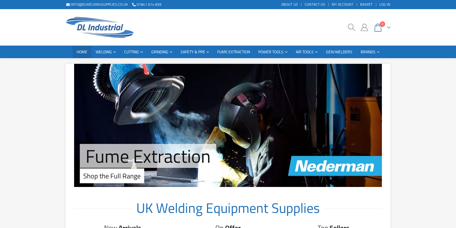 Preview of https://www.dlweldingsupplies.co.uk