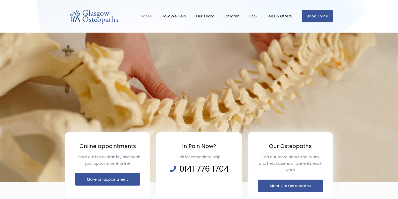 Preview of https://www.glasgow-osteopaths.co.uk/