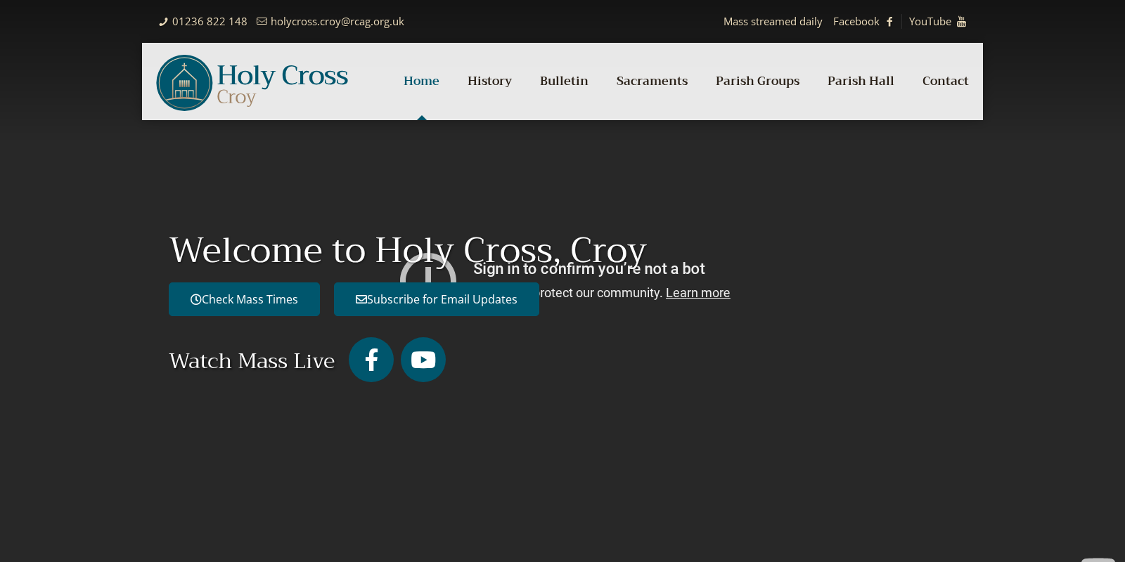 Preview of https://www.holycrosscroy.com/