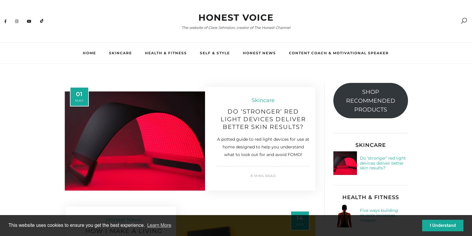 Preview of https://www.honest.scot/