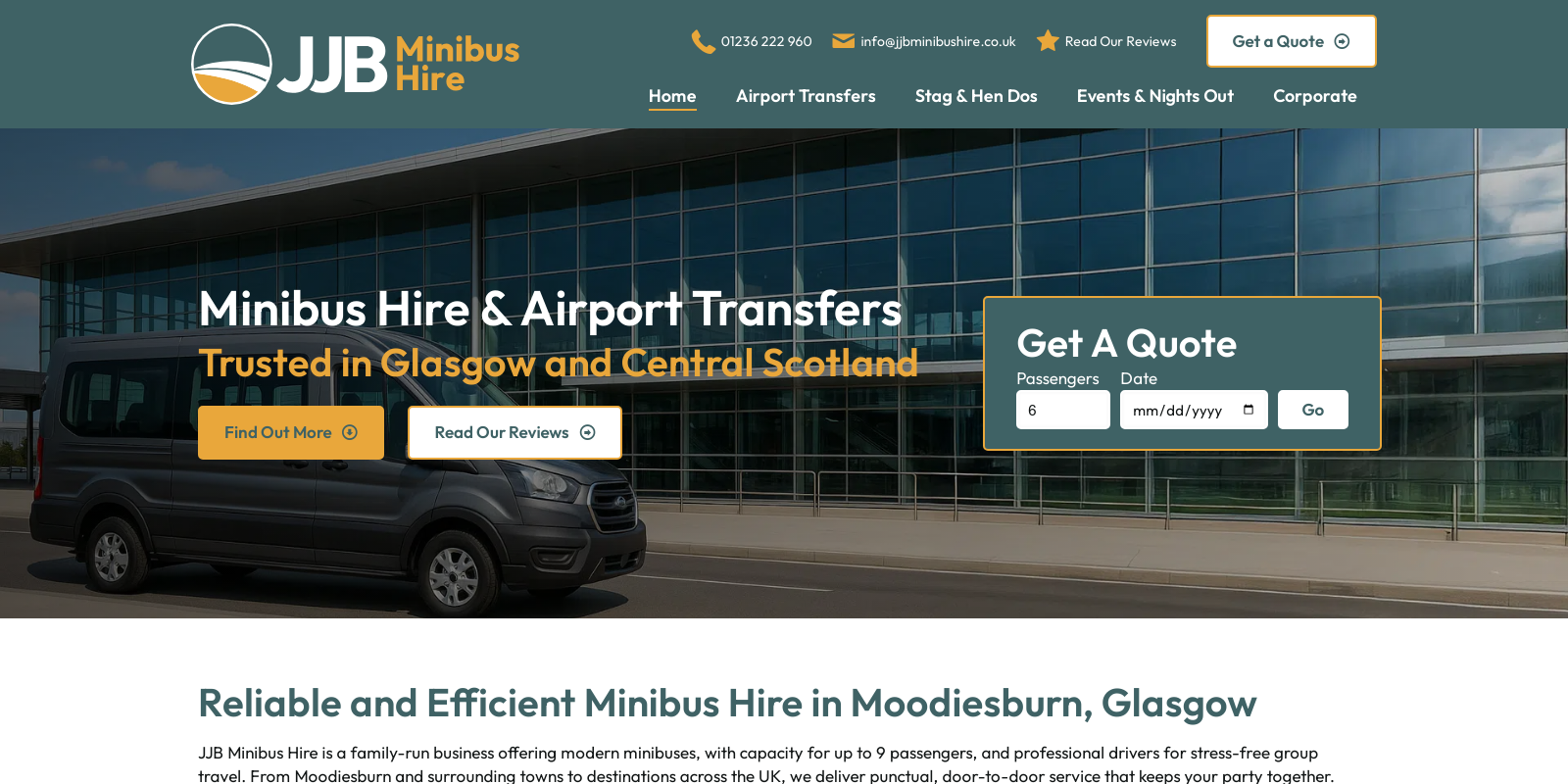 Preview of https://www.jjbminibushire.co.uk/