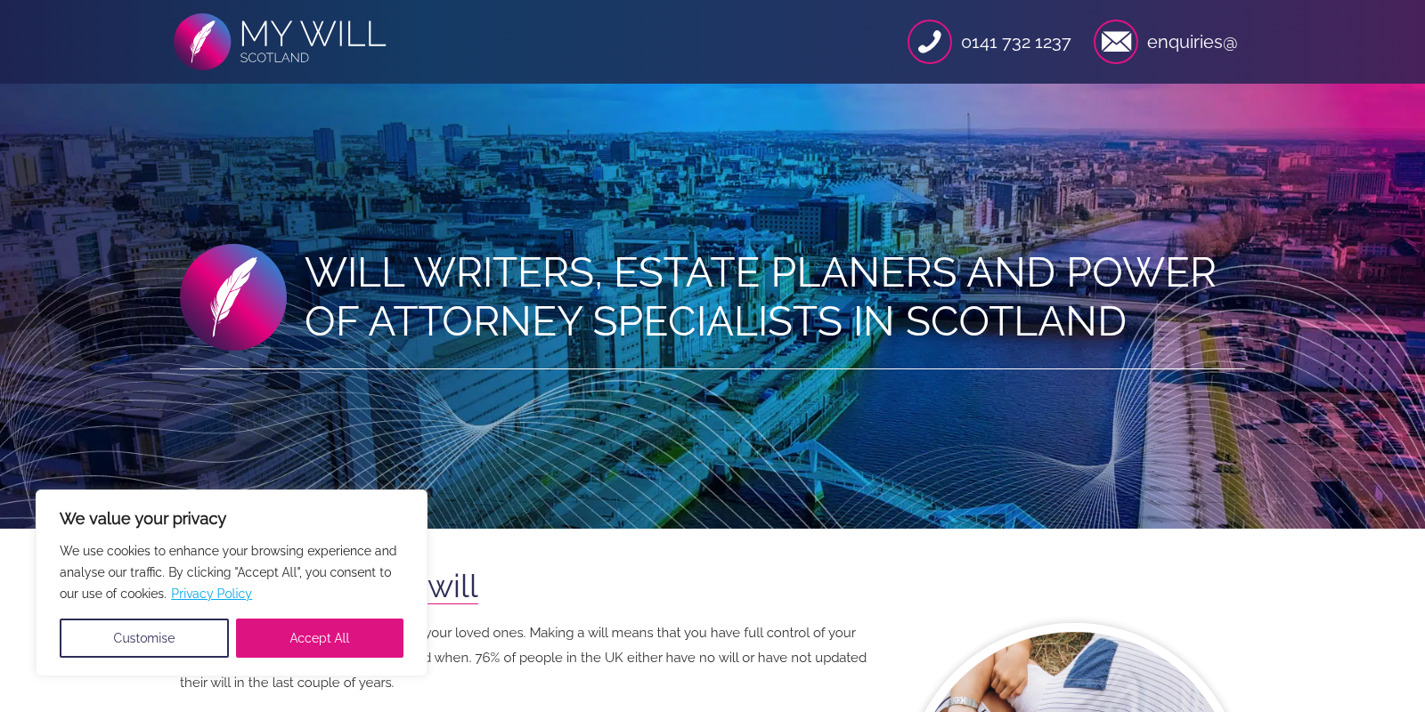Preview of https://www.mywillscotlandltd.com/