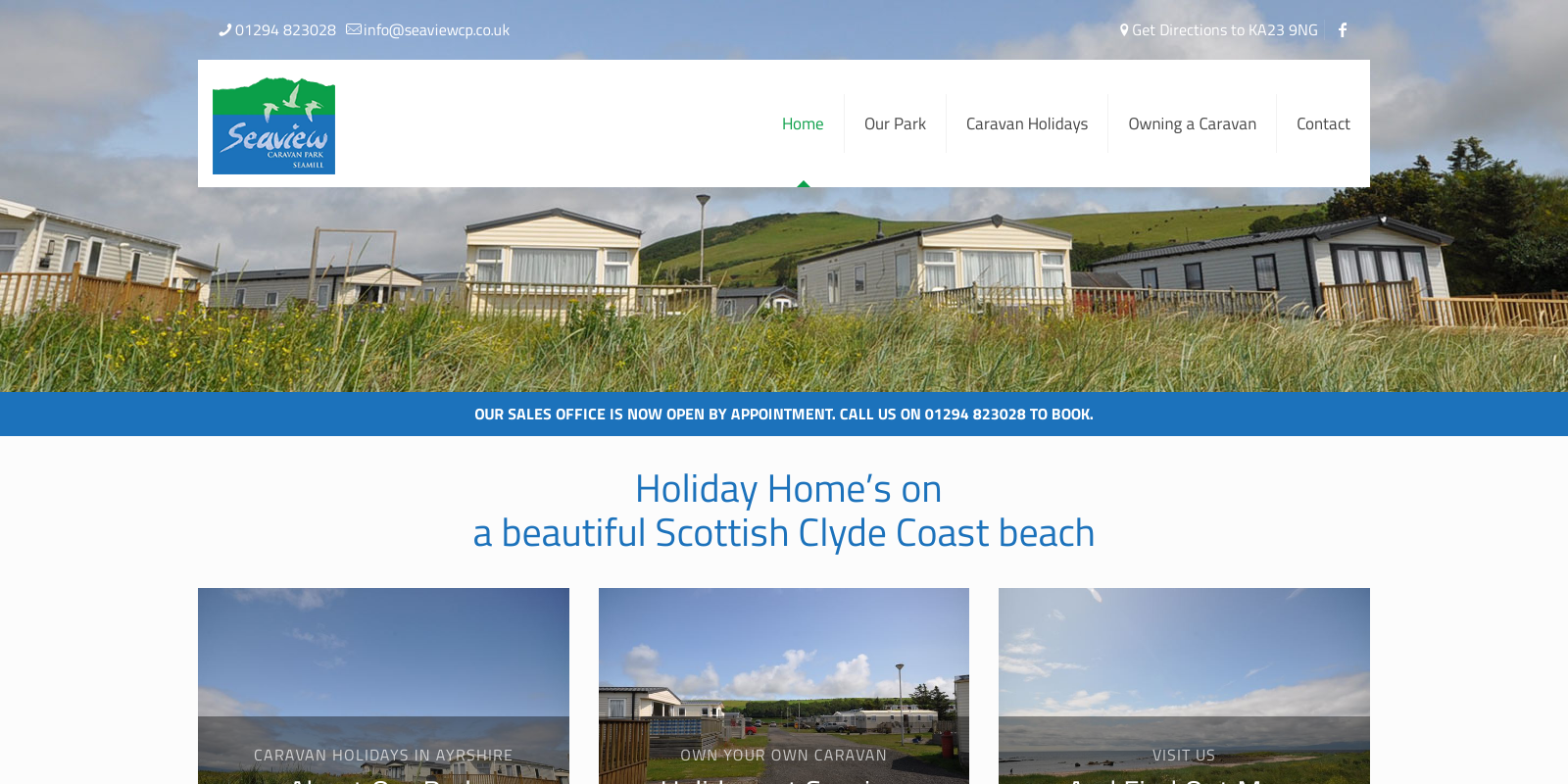 Preview of https://www.seaviewcp.co.uk