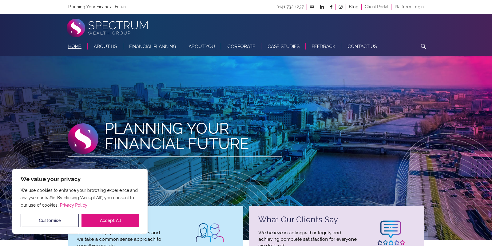 Preview of https://www.spectrumwealthgroup.com/