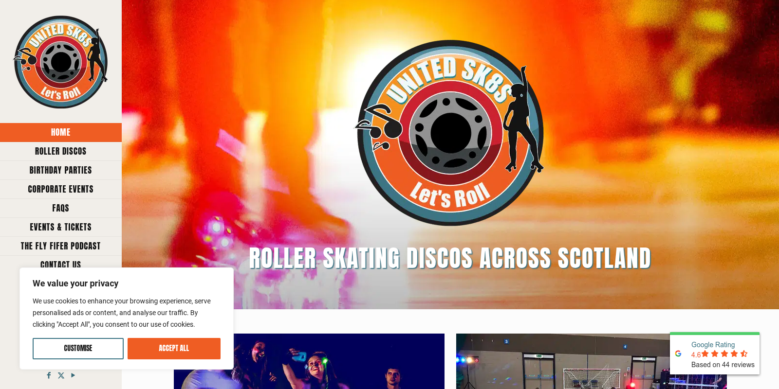 Preview of https://www.unitedsk8s.com