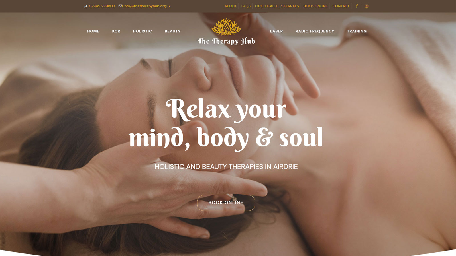 Preview of https://www.thetherapyhub.org.uk/