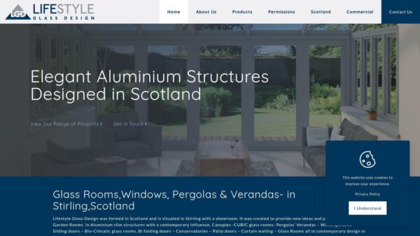 Lifestyle Glass Design (2024 Rebuild)