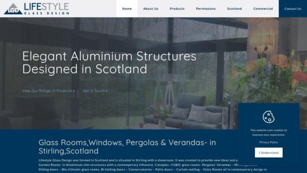Lifestyle Glass Design (2024 Rebuild)