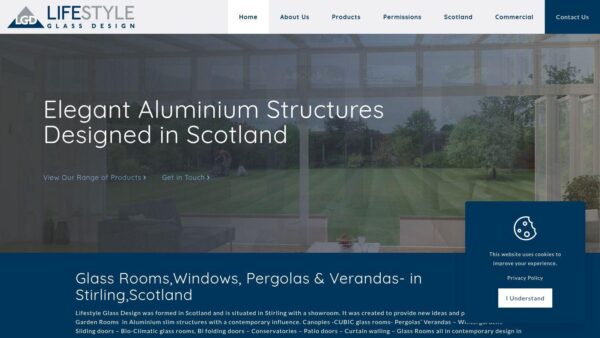 Lifestyle Glass Design (2024 Rebuild)