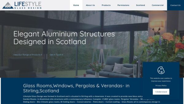 Lifestyle Glass Design (2024 Rebuild)