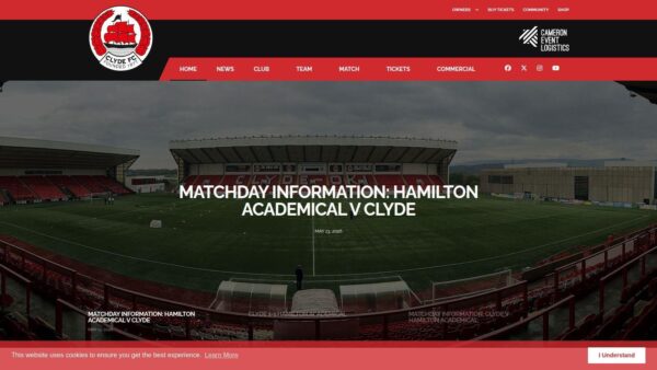 Clyde Football Club (2023 Rebuild)
