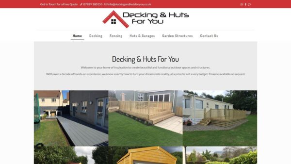 Decking & Huts For You