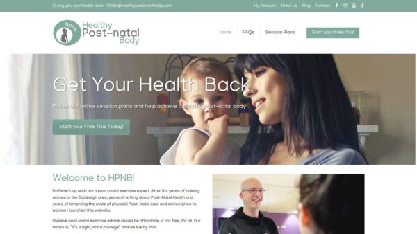 Healthy Postnatal Body
