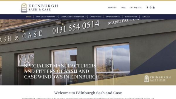 Edinburgh Sash and Case