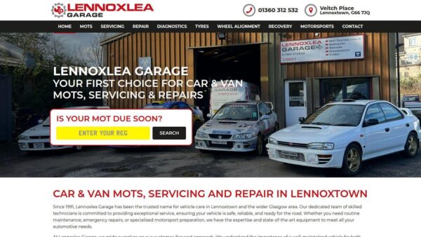 Lennoxlea Garage (2024 Rebuild)